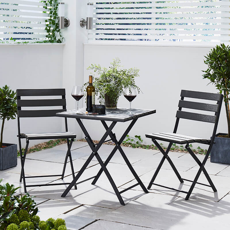 Sölback 3-Piece Polywood Bistro Set Garden Furniture True Shopping   