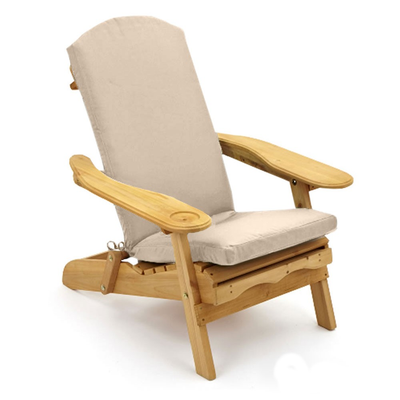Luxury Adirondack Chair Cushion Garden Furniture True Shopping Beige  