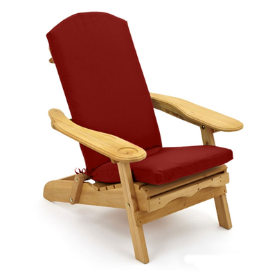 Luxury Adirondack Chair Cushion Garden Furniture True Shopping Red  
