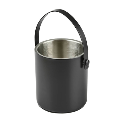 Matt Black Stainless Steel  Ice Bucket (1L) Outdoor Entertaining True Shopping   