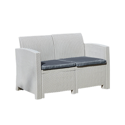 Marbella 2-Seater Rattan Sofa Garden Furniture True Shopping   