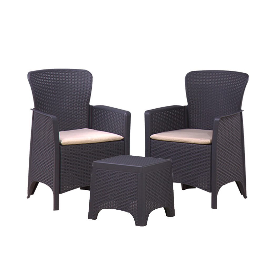 Keter iowa discount 2 seater rattan