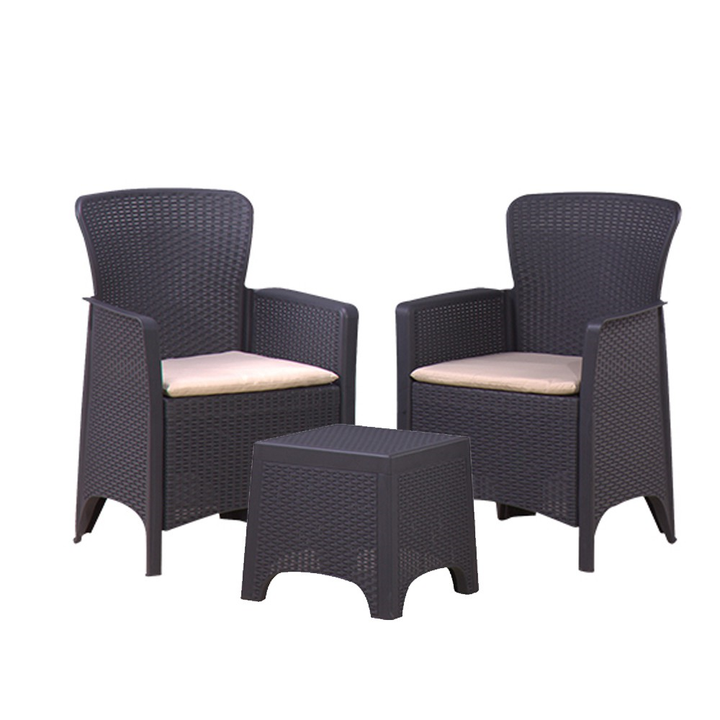 Marbella 2-Seater Rattan Balcony Set