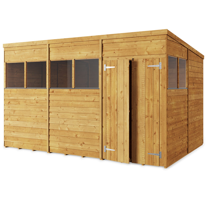 Storemore Overlap Pent Shed