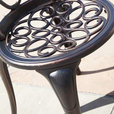 Cast Aluminium Bistro Set Garden Furniture True Shopping   