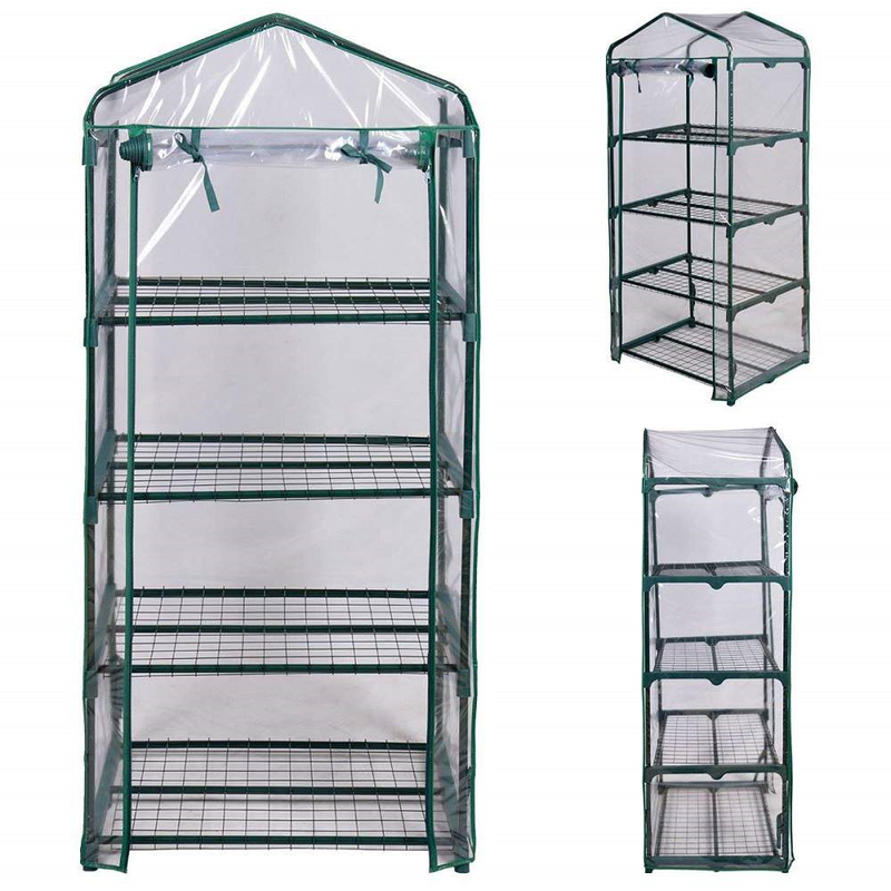 Greenhouse (Easy-Fit Frame and Heavy Duty Cover) Gardening True Shopping   