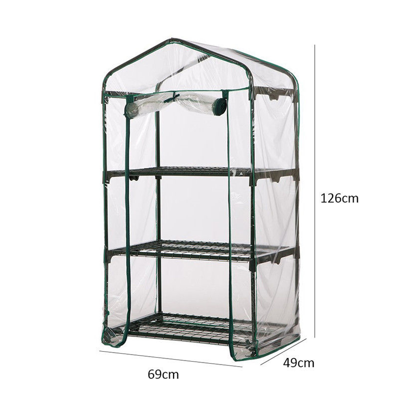 Greenhouse (Easy-Fit Frame and Heavy Duty Cover) Gardening True Shopping   