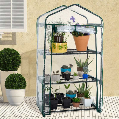 Greenhouse (Easy-Fit Frame and Heavy Duty Cover) Gardening True Shopping   