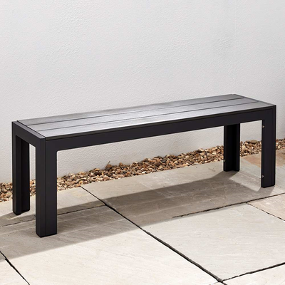 Malmö Polywood Outdoor Bench Garden Furniture True Shopping   