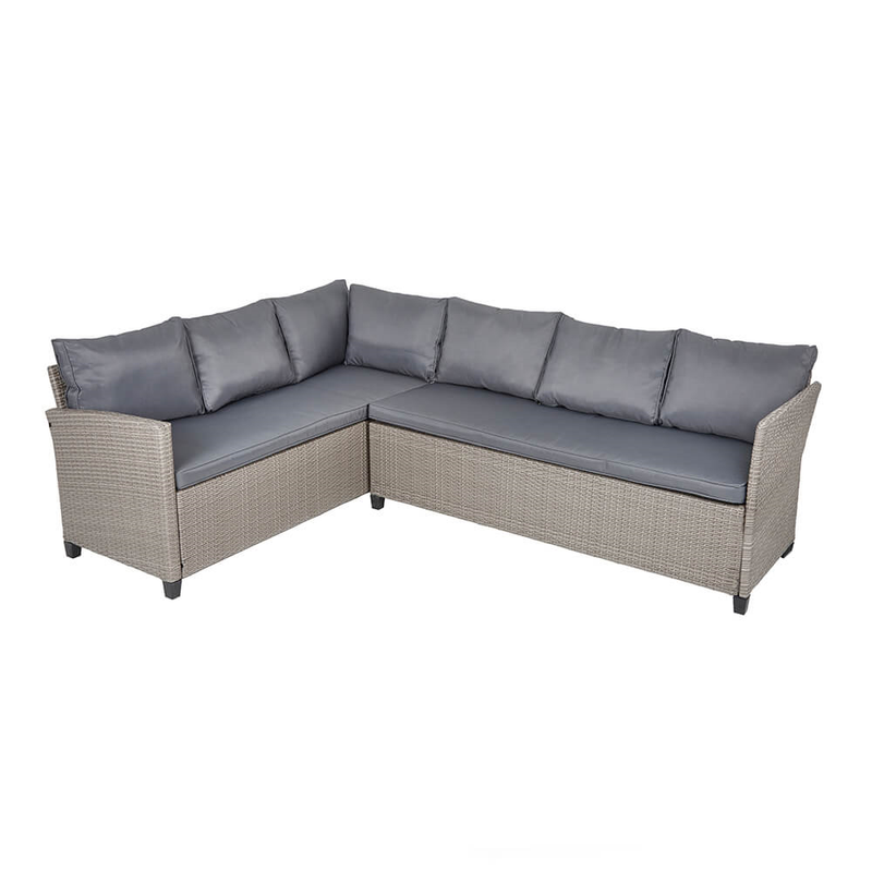 Rattan Corner Sofa Set with Dining Table Rattan Garden Furniture True Shopping   