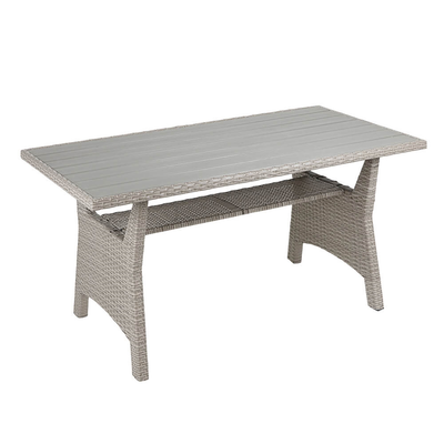 Rattan Corner Sofa Set with Dining Table Rattan Garden Furniture True Shopping   