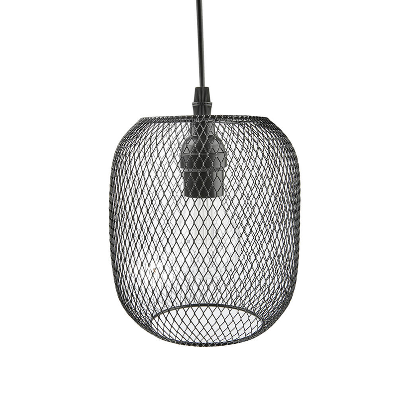 Black Metal Lantern with Edison Bulb Lighting True Shopping   