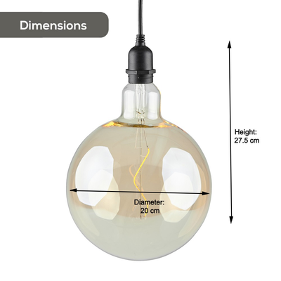 Large Hanging Edison Bulb Lighting True Shopping   