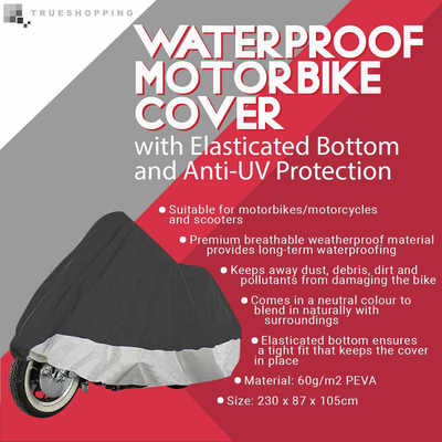 Waterproof Motorbike Cover Car maintenance True Shopping   