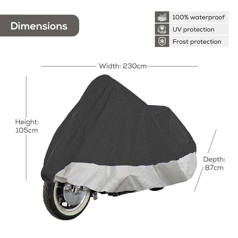 Waterproof Motorbike Cover Car maintenance True Shopping   