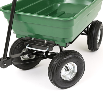 Garden Trolley Cart with Tipping Trailer Tools & DIY True Shopping   
