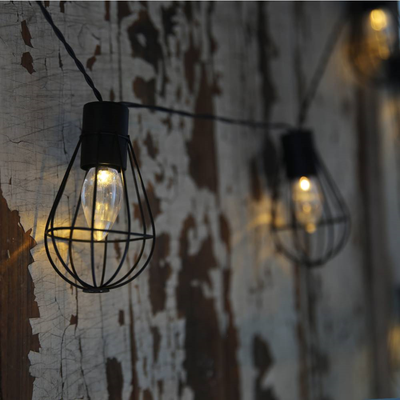 Solar-Powered Lantern String Lights Lighting True Shopping   