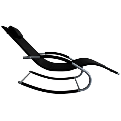 Lugano Rocking Sun Lounger Garden Furniture True Shopping   