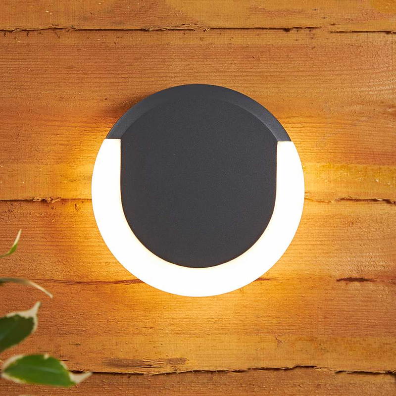 Biard Large Crescent Halo LED Wall Light Lighting True Shopping   