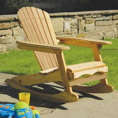 Children's Adirondack Rocking Chair Garden Furniture True Shopping   