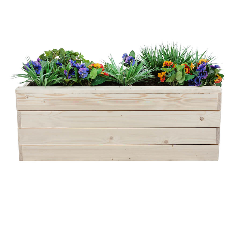 Wooden Planter Box Gardening True Shopping   