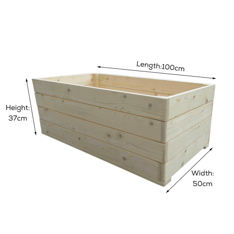 Wooden Planter Box Gardening True Shopping   