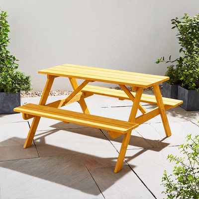 Children's Panda Picnic Bench/Table Garden Furniture True Shopping   
