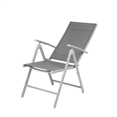 Adjustable Folding Garden Dining Chair (Grey) Garden Furniture True Shopping   