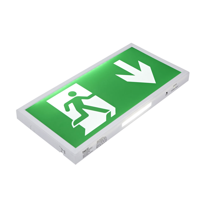 Biard 5W Slim LED Emergency Exit Sign Emergency Lighting True Shopping   