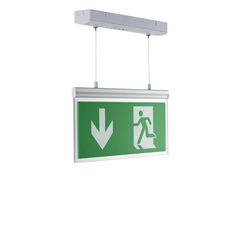 Biard 2.8W LED Emergency Exit Sign Emergency Lighting True Shopping   