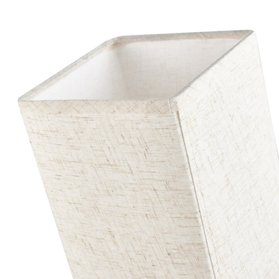 Square Bedside Table Lamp (Grey Shade) Lighting True Shopping   