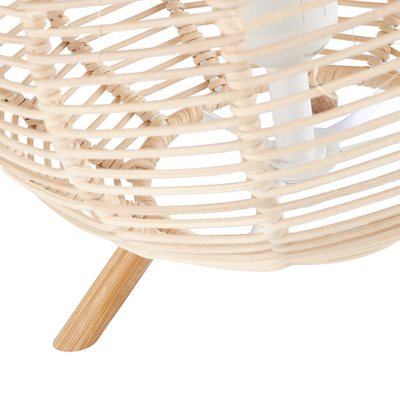 Woven Rattan Table/Floor Lamp Lighting True Shopping   