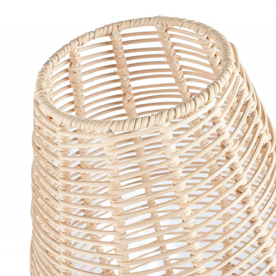 Woven Rattan Table/Floor Lamp Lighting True Shopping   
