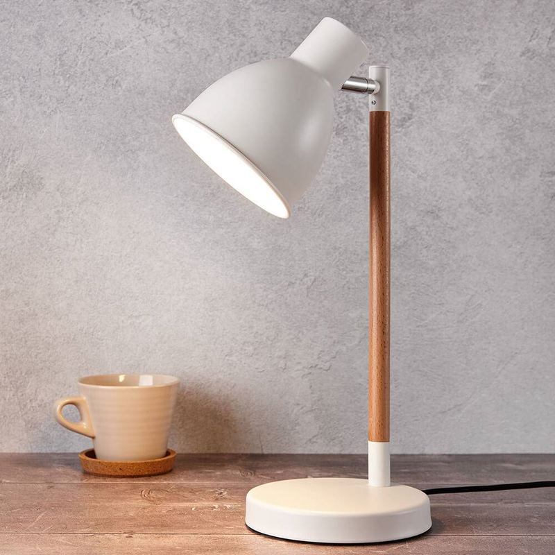 White LED Desk Lamp Lighting True Shopping   