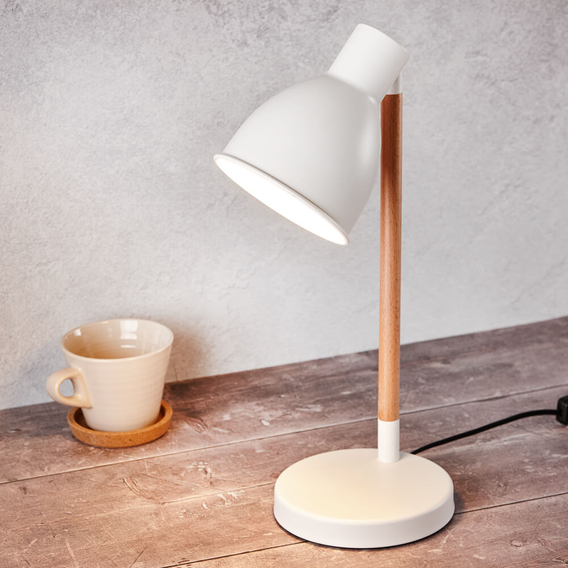White LED Desk Lamp Lighting True Shopping   