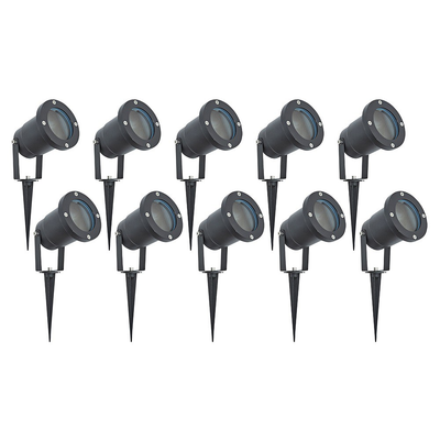 Biard Garden Spike Light Lighting True Shopping IP44 Outdoor Spike Light - 10 Pack  