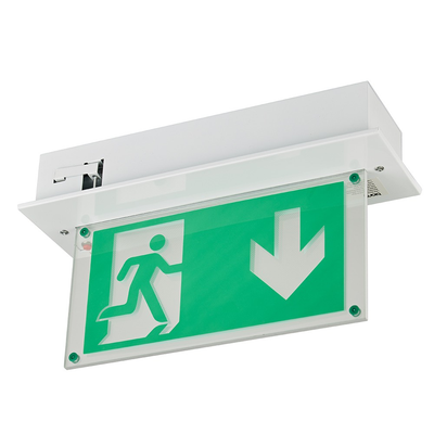 Biard Recessed LED Emergency Exit Sign Lighting True Shopping   