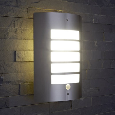 Biard Orleans Outdoor Wall Light with PIR Lighting True Shopping   