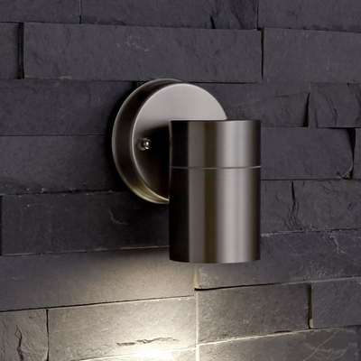 Biard Le Mans Up or Down Wall Light Lighting True Shopping Brushed Steel  