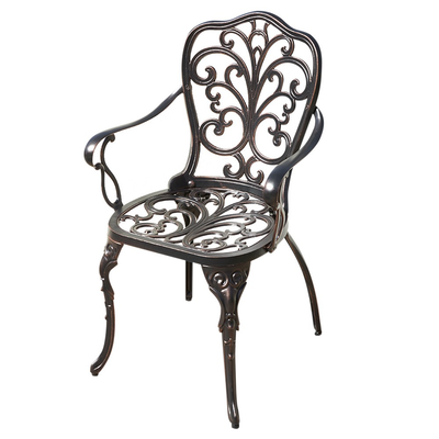 Cast Aluminium Arm Chair Garden Furniture True Shopping   