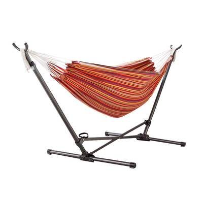 Double Hammock with Folding Stand Outdoor Leisure True Shopping   