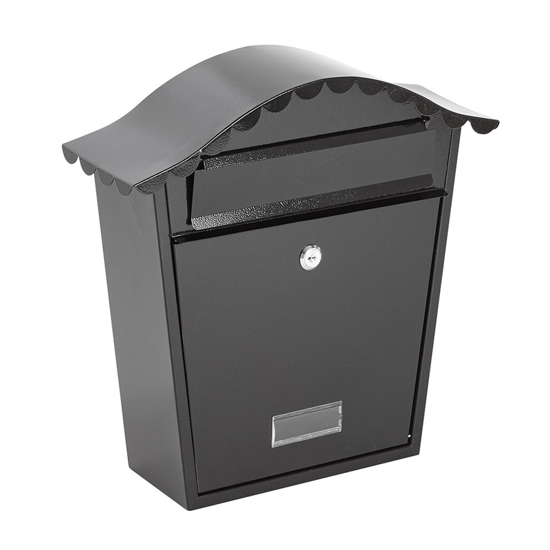 Classic Lockable Steel Mail Box (2 Keys) Home True Shopping   