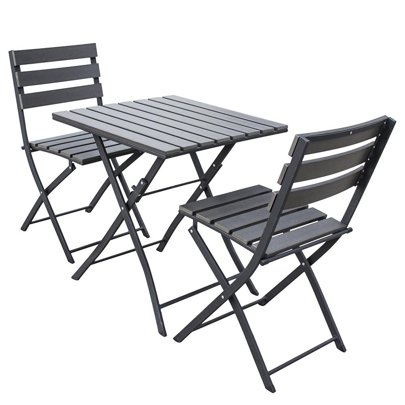 S lback 3 Piece Polywood Bistro Set