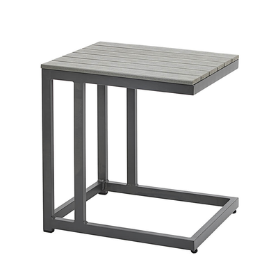 Grey Polywood Outdoor Side Table Garden Furniture True Shopping   