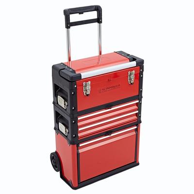 3-in-1 Trolley Tool Box Set (4 Drawers) Tools & DIY True Shopping   