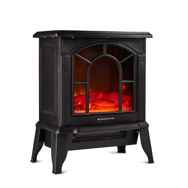 Freestanding Electric Fireplace Home heating True Shopping 1800W  