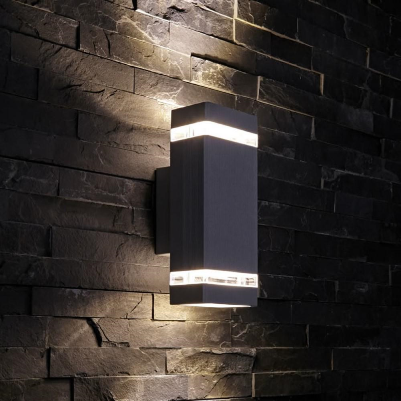 Biard Architect Square LED Up/Down Wall Light Lighting True Shopping LED Square Up/Down Wall Light  