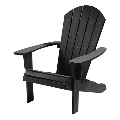 Bjørn Adirondack Polywood Chair Garden Furniture True Shopping Black  