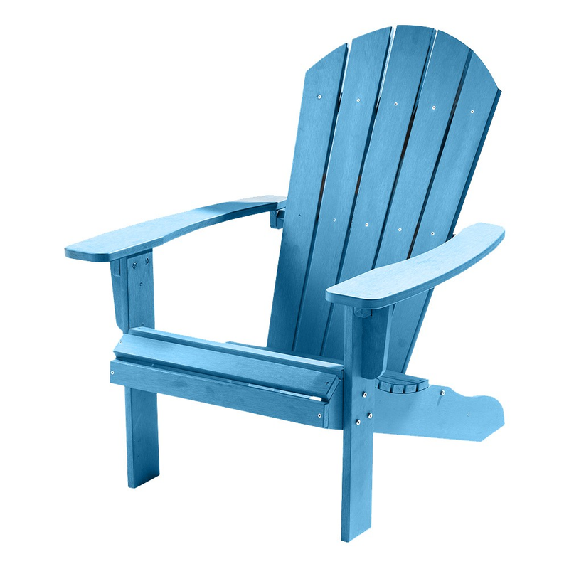 Bjørn Adirondack Polywood Chair Garden Furniture True Shopping Blue  