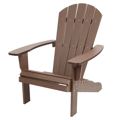 Bjørn Adirondack Polywood Chair Garden Furniture True Shopping Dark Brown  
